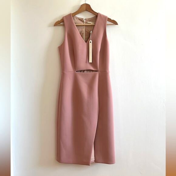 Jonathan Simkhai Pink Midi Dress NWT - Picture 1 of 11